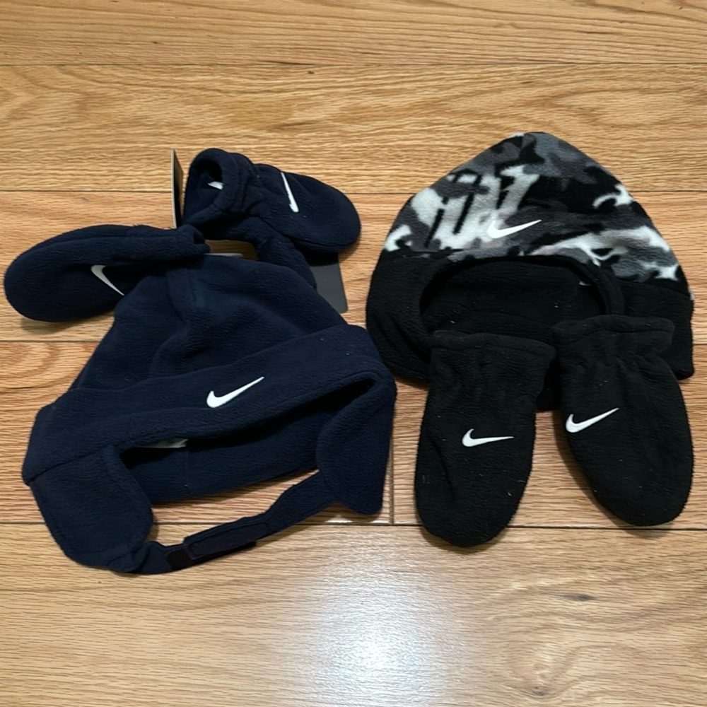 Toddler hat and mittens-2 sets